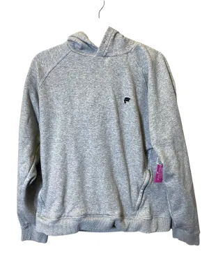 Sweatshirt Hoodie By Fabletics In Grey, Size: M Beach Fit