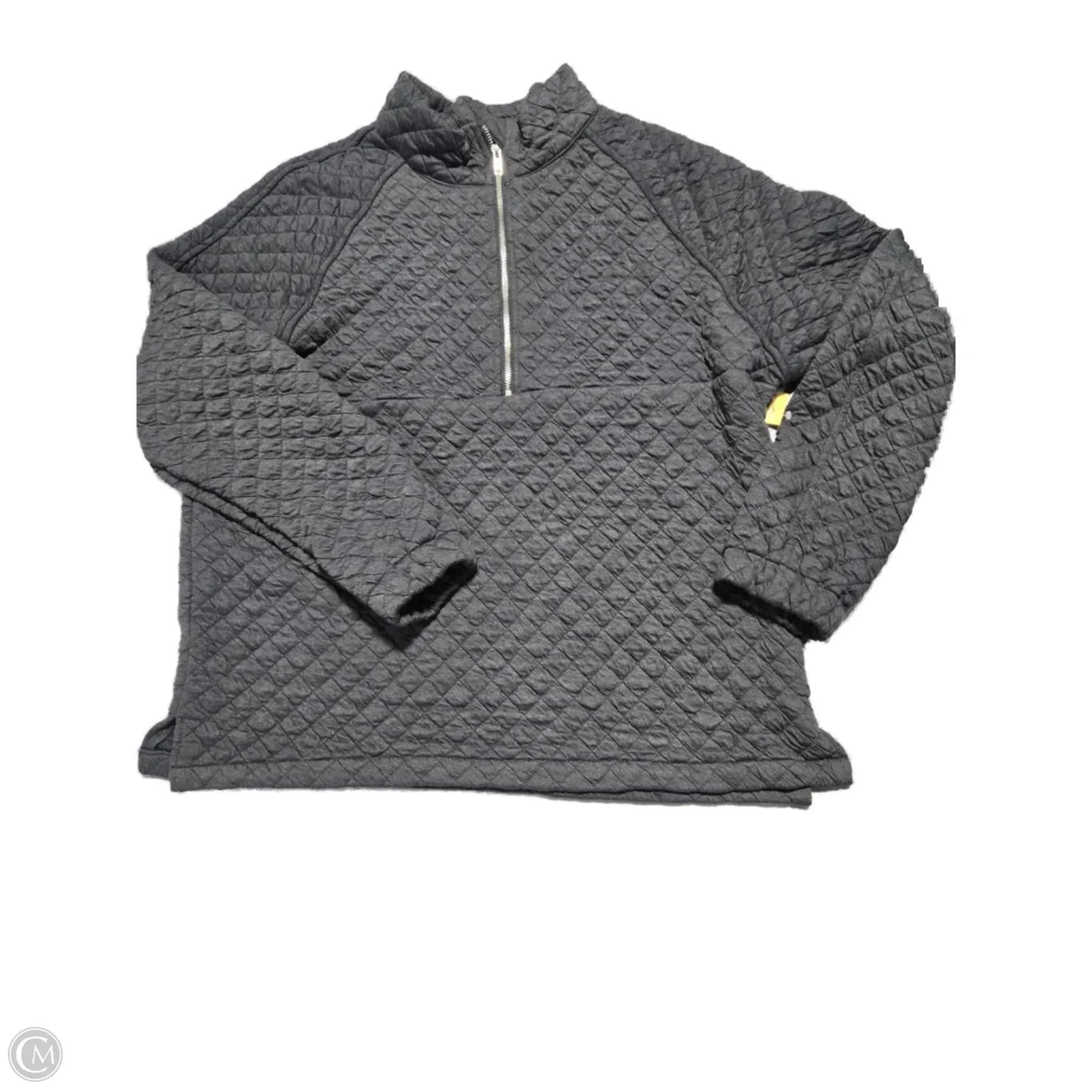 Sweatshirt Collar By Staccato In Grey, Size: Xl QuickDrying Material Winter Fashion