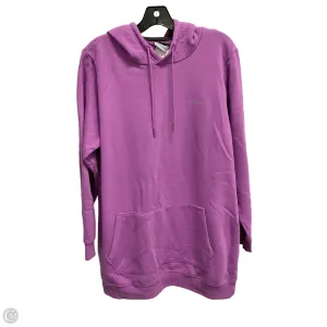 CompressionEnhanced Fit Sweatshirt Hoodie By Columbia In Purple, Size: Xl