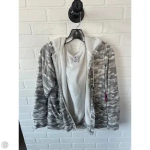 Outdoor Footwear Sweatshirt Hoodie By Members Mark In Grey & White, Size: Xl