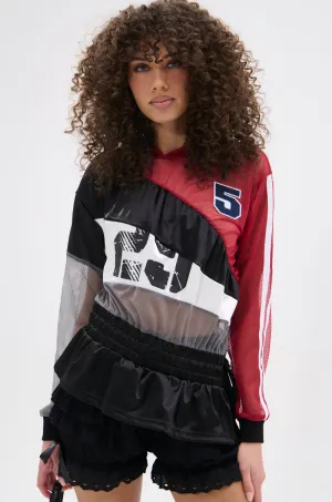 INDECISIVE MULTICOLOR HOODIE Easy to store Warm Outfit