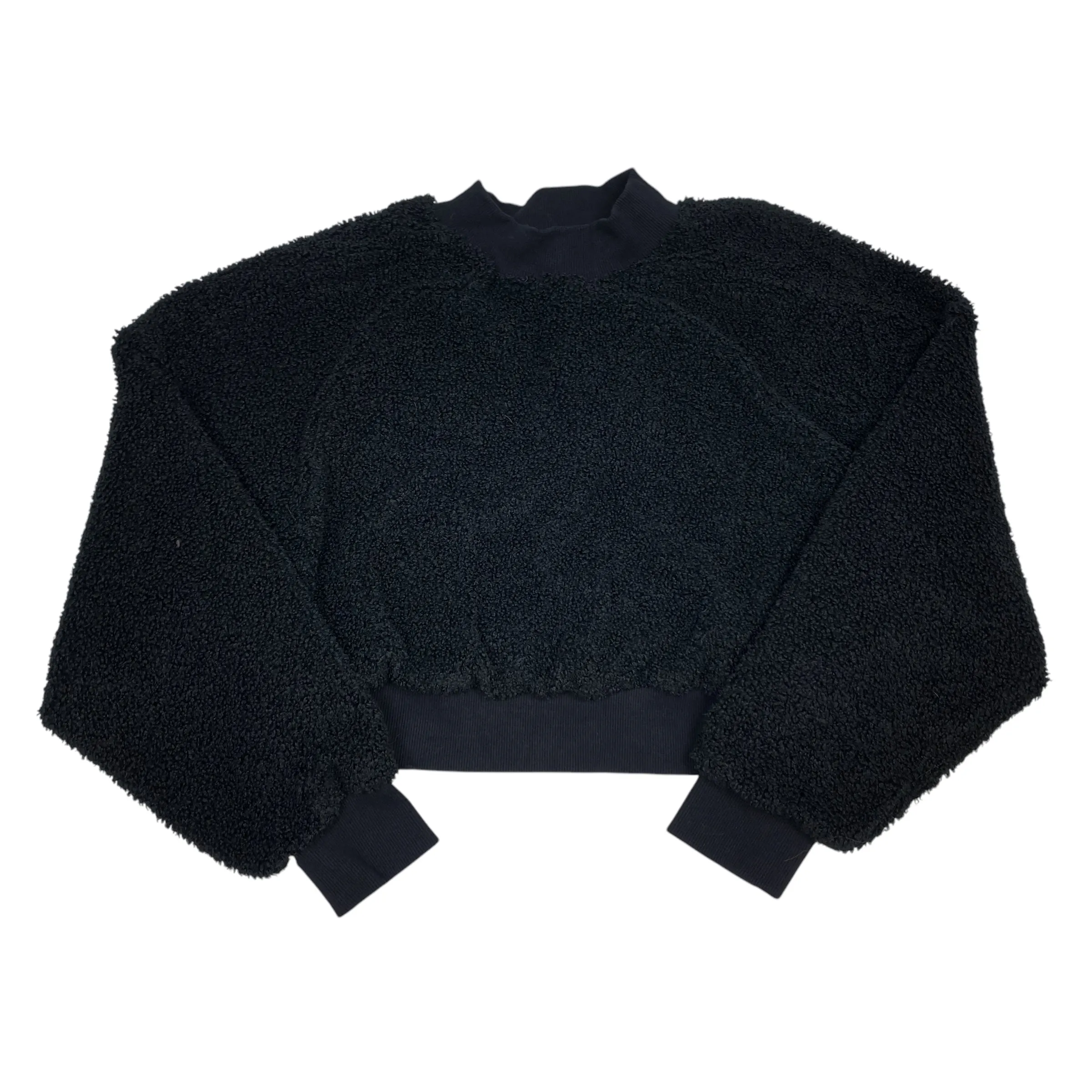 Athletic Sweatshirt Crewneck By Fabletics In Black, Size: M Conscious Fit Casual Day