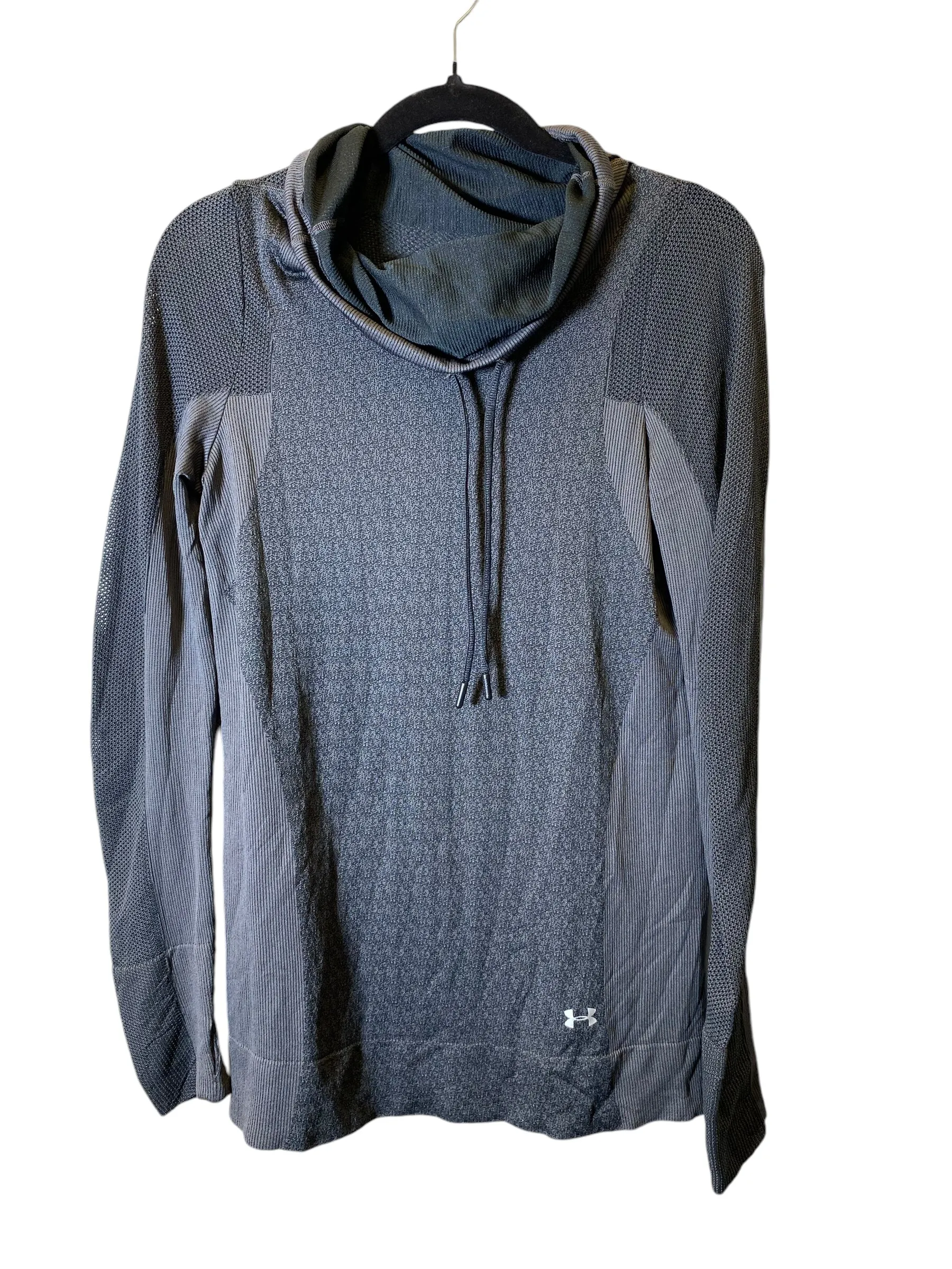 Reinforced Edges Athletic Sweatshirt Collar By Under Armour In Grey, Size: M