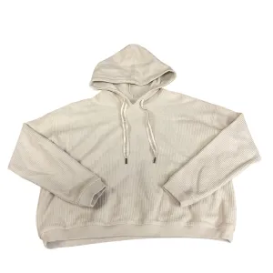 Relaxed trousers Sweatshirt Hoodie By Aerie In Cream, Size: S