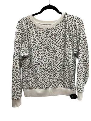 Sweatshirt Crewneck By Victorias Secret In Animal Print, Size: Xs TactileStitching