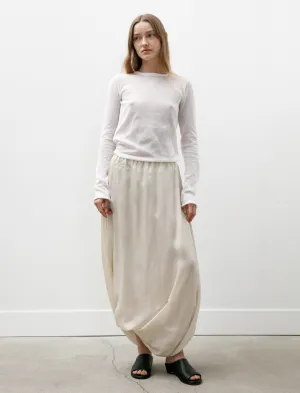 Style Innovation Thermal Regulating Balloon Skirt Ivory
