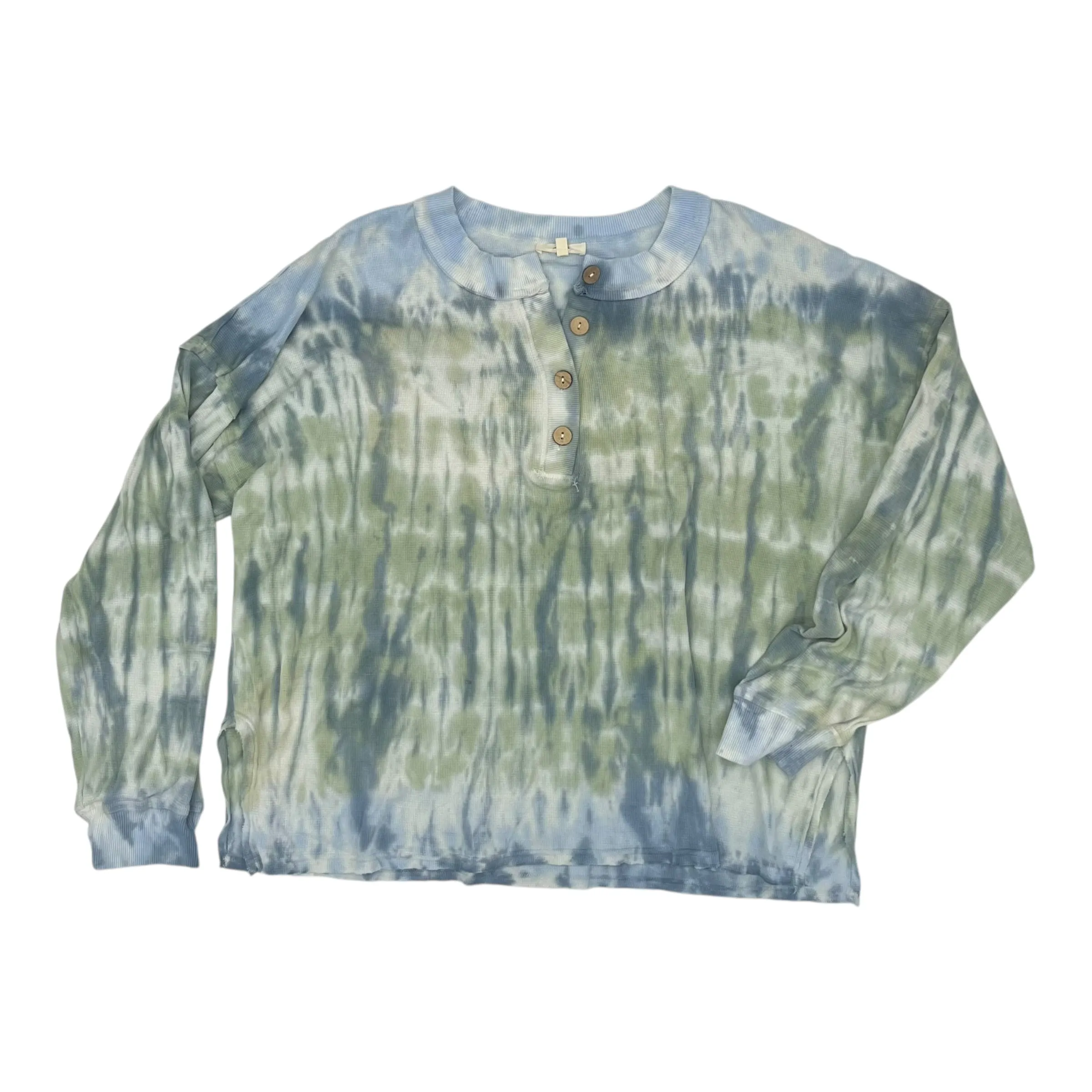 Sweatshirt Crewneck By Easel In Tie Dye Print, Size:M LowBulkFabric LightweightWeave