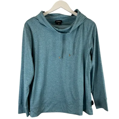 Water Soul Sweatshirt Hoodie By Cme In Blue, Size: M