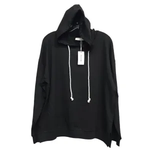 Beach Ease Flexible Fit Sweatshirt Hoodie By Moshu In Black, Size:L