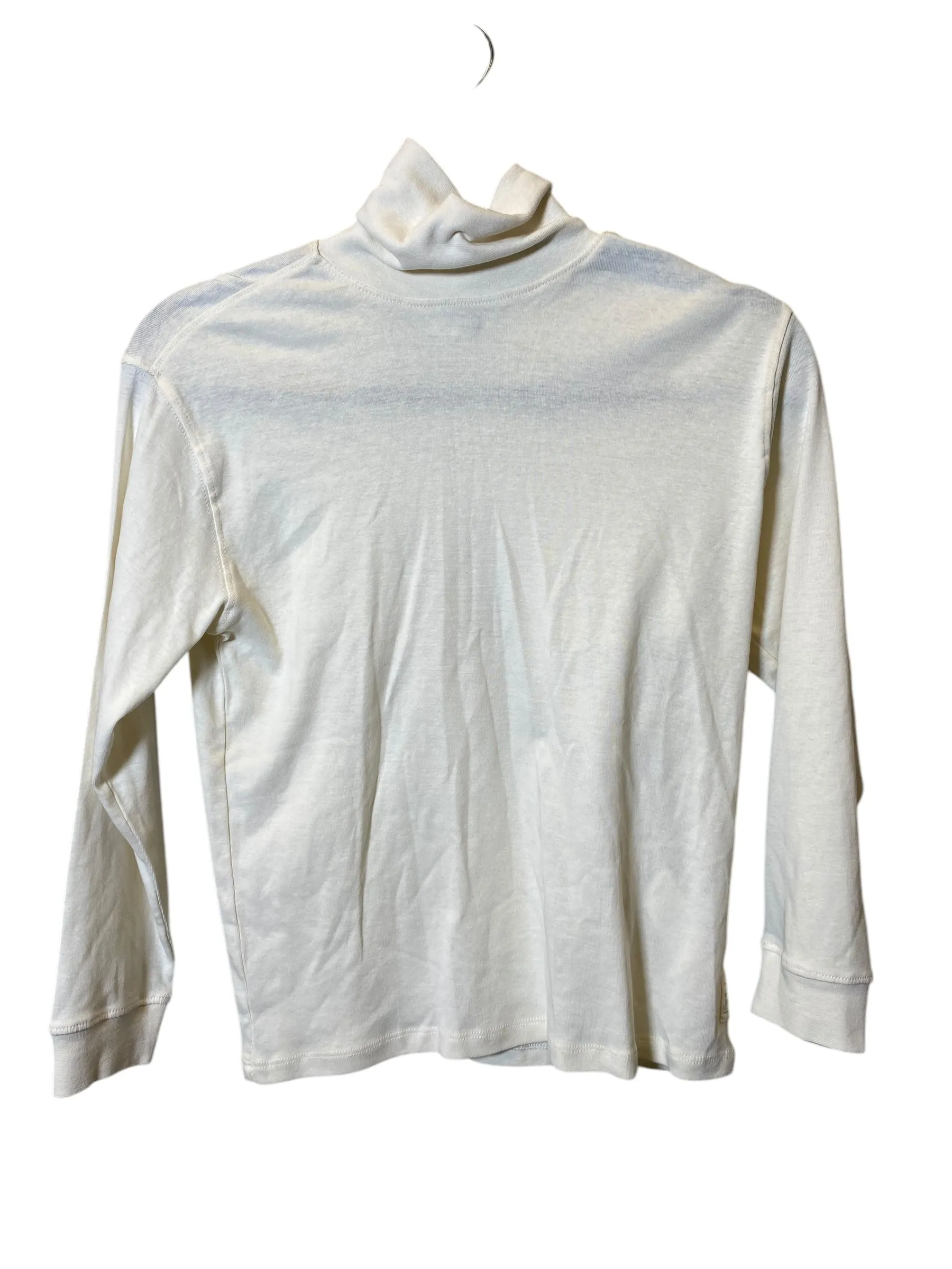 Commute Ease Sweatshirt Collar By Zara In Cream, Size: S