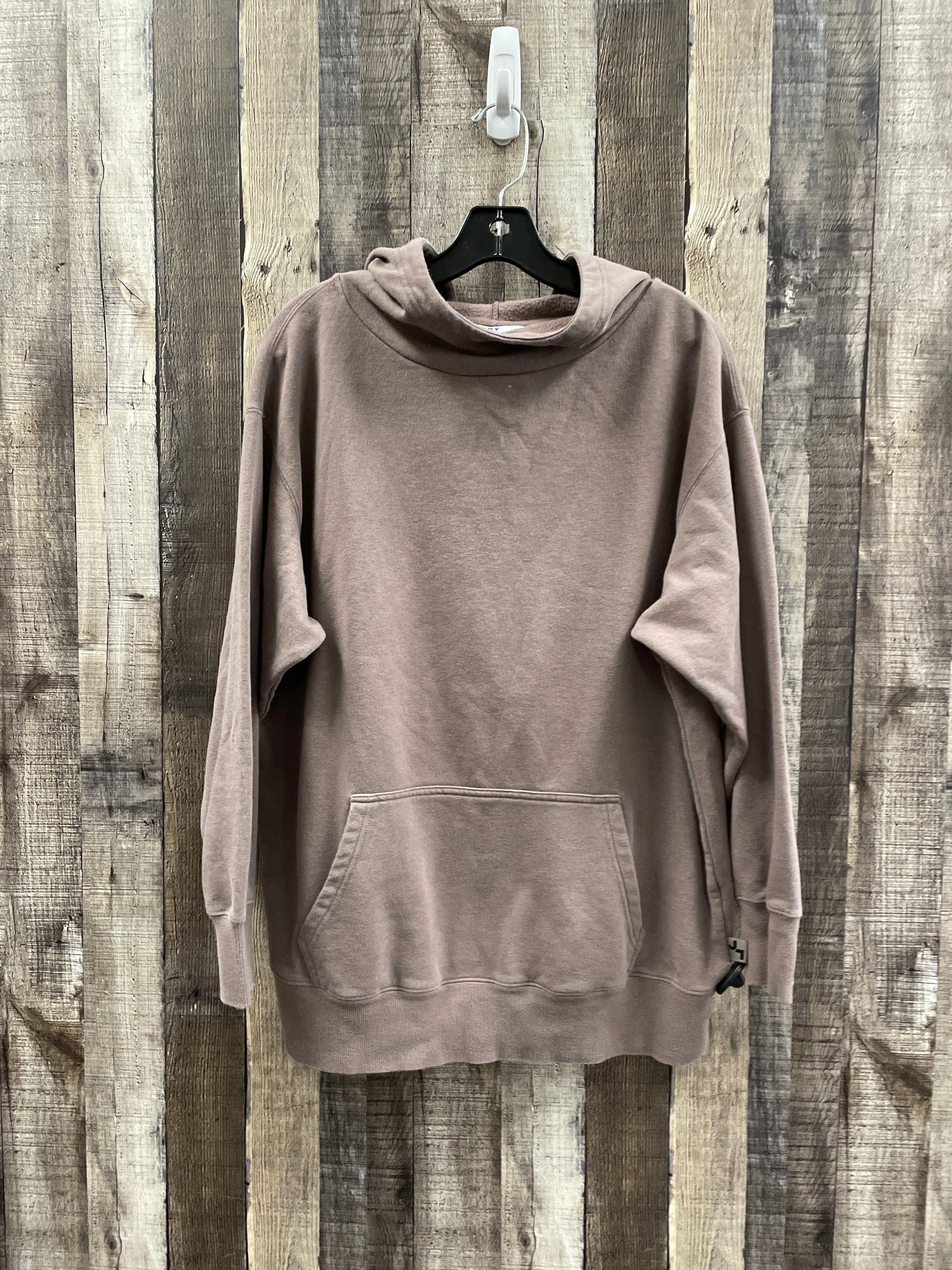 MoistureWicking Fabric Athletic Sweatshirt Hoodie By Joy Lab In Purple, Size: S