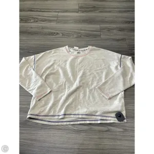 River Core Sweatshirt Crewneck By Madewell In Tan, Size: M