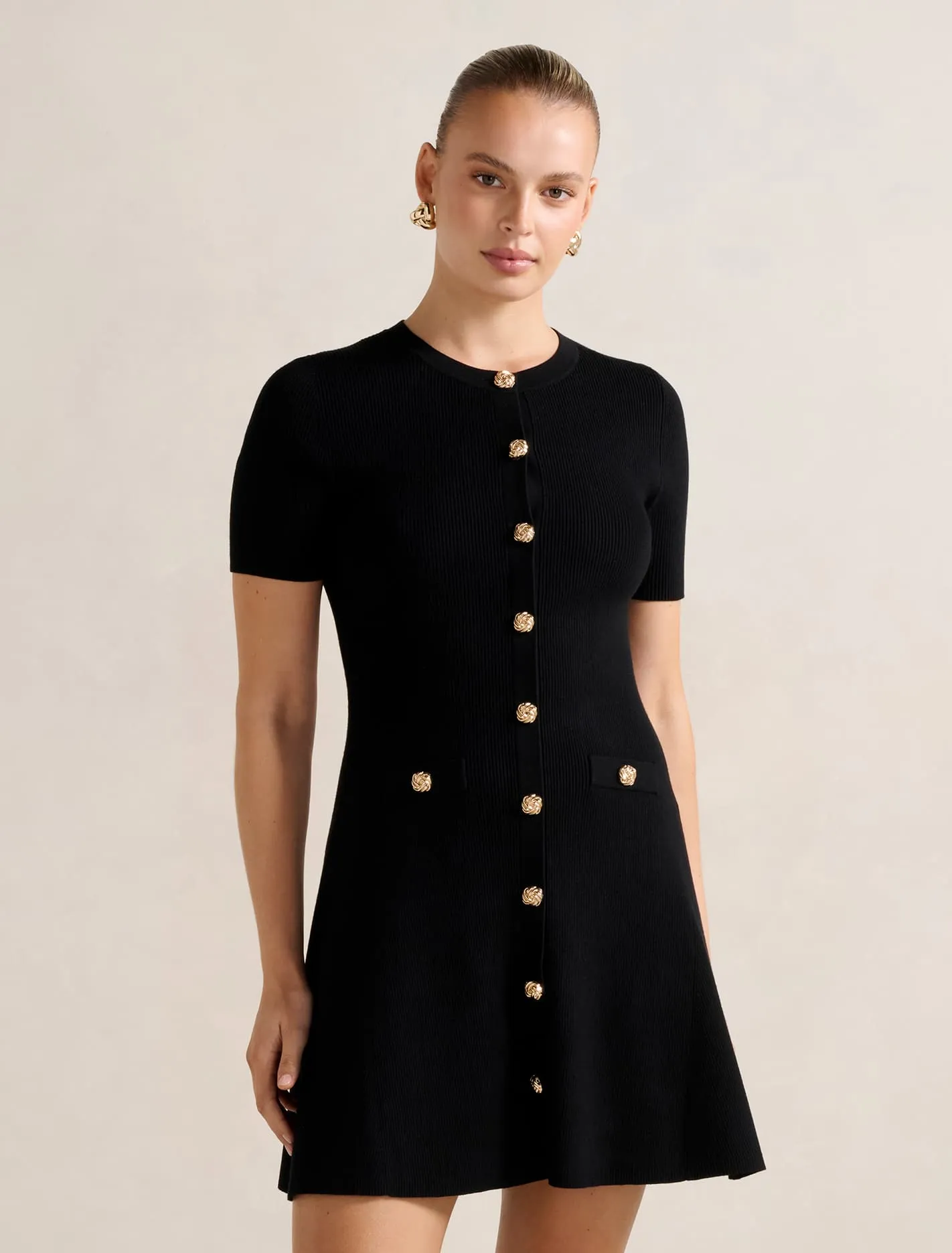 Fun Shine Mallory Knitted Mini Dress