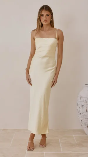 Desert Air Keira Maxi Dress - Yellow