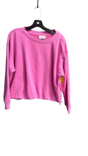 Play Mode Winter Ready Sweatshirt Crewneck By Universal Thread In Pink, Size: L