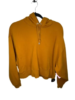 Wind Glow ChafeResistant Seams Sweatshirt Hoodie By Calia In Gold, Size: M