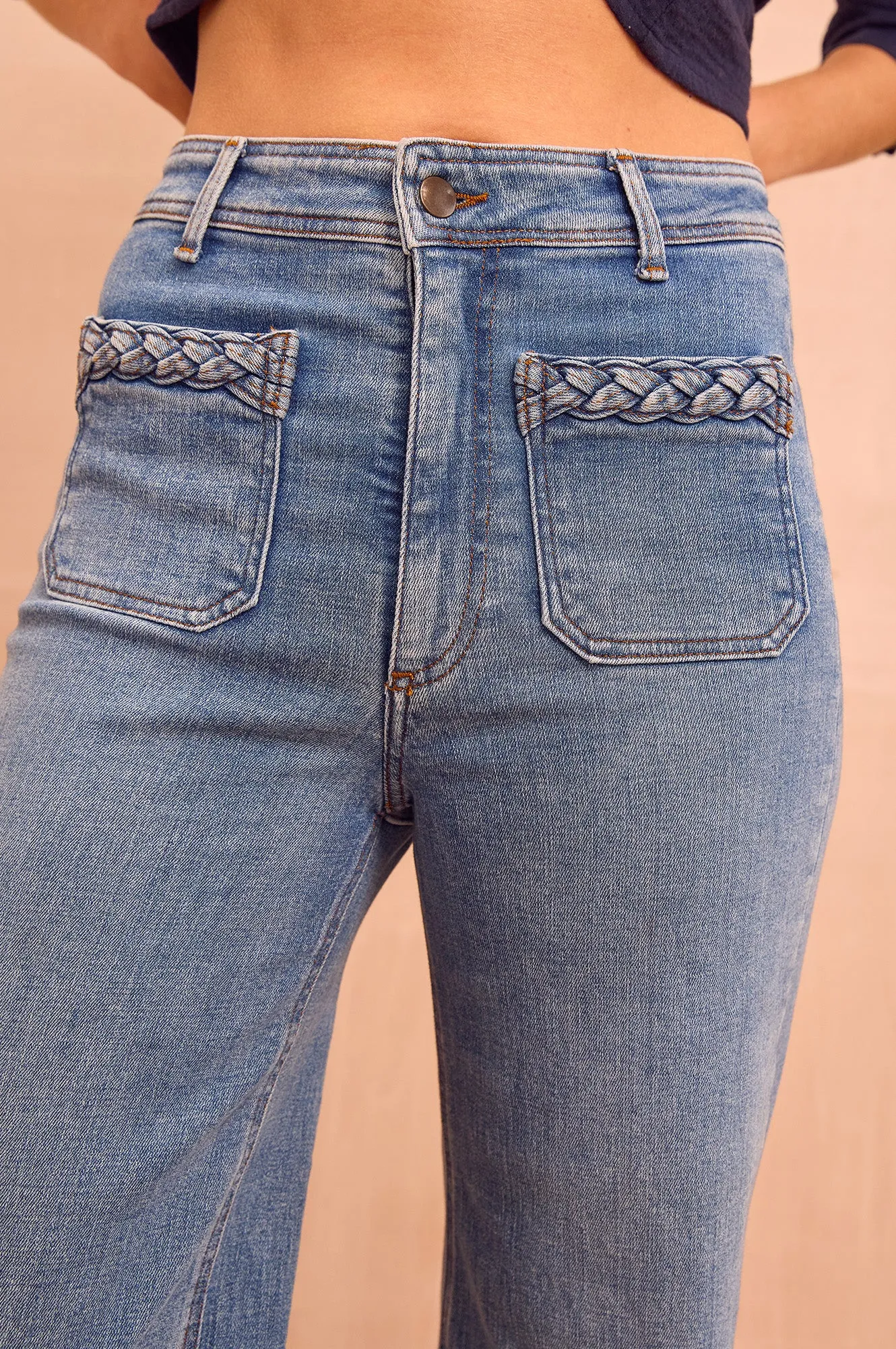 Easy Wearing MAISON HOTEL Willie Giulietta Jean | Light Blue