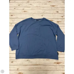 Sweatshirt Crewneck By Cmf In Blue, Size: 3x british retro