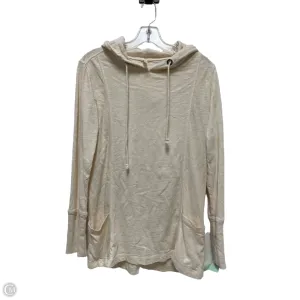 Basic Wardrobe Casual Wear Sweatshirt Hoodie By Jag In Cream, Size: S