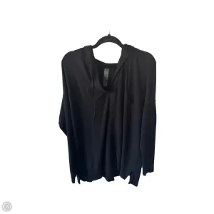 Low Care AbrasionResistant Material Sweatshirt Hoodie By Lou And Grey In Black, Size: Xl