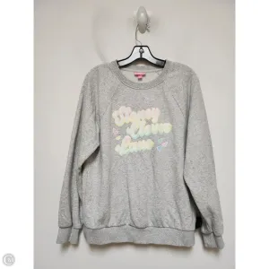Sweatshirt Crewneck By Target-designer In Grey, Size: M TagFreeDesign Walk Mood