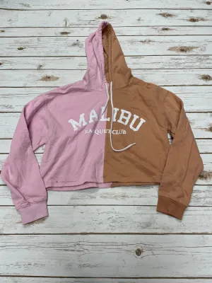 Street Glow Ergonomic Pattern Sweatshirt Hoodie By Ultra Flirt In Multi-colored, Size: M