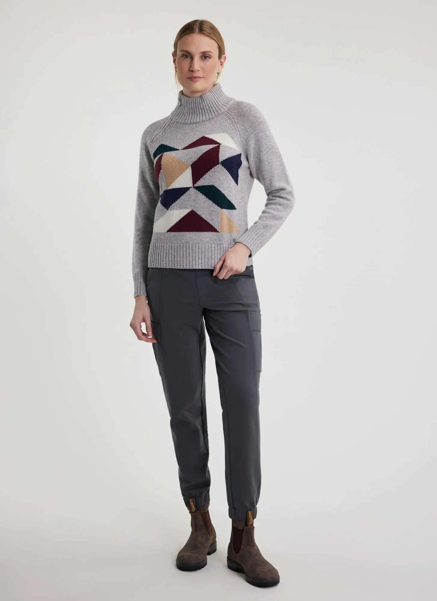 Reinforced Edges Basic Wardrobe Chandail LAUREL
