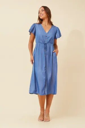 Comfy Elegance TORELLE MIDI DRESS