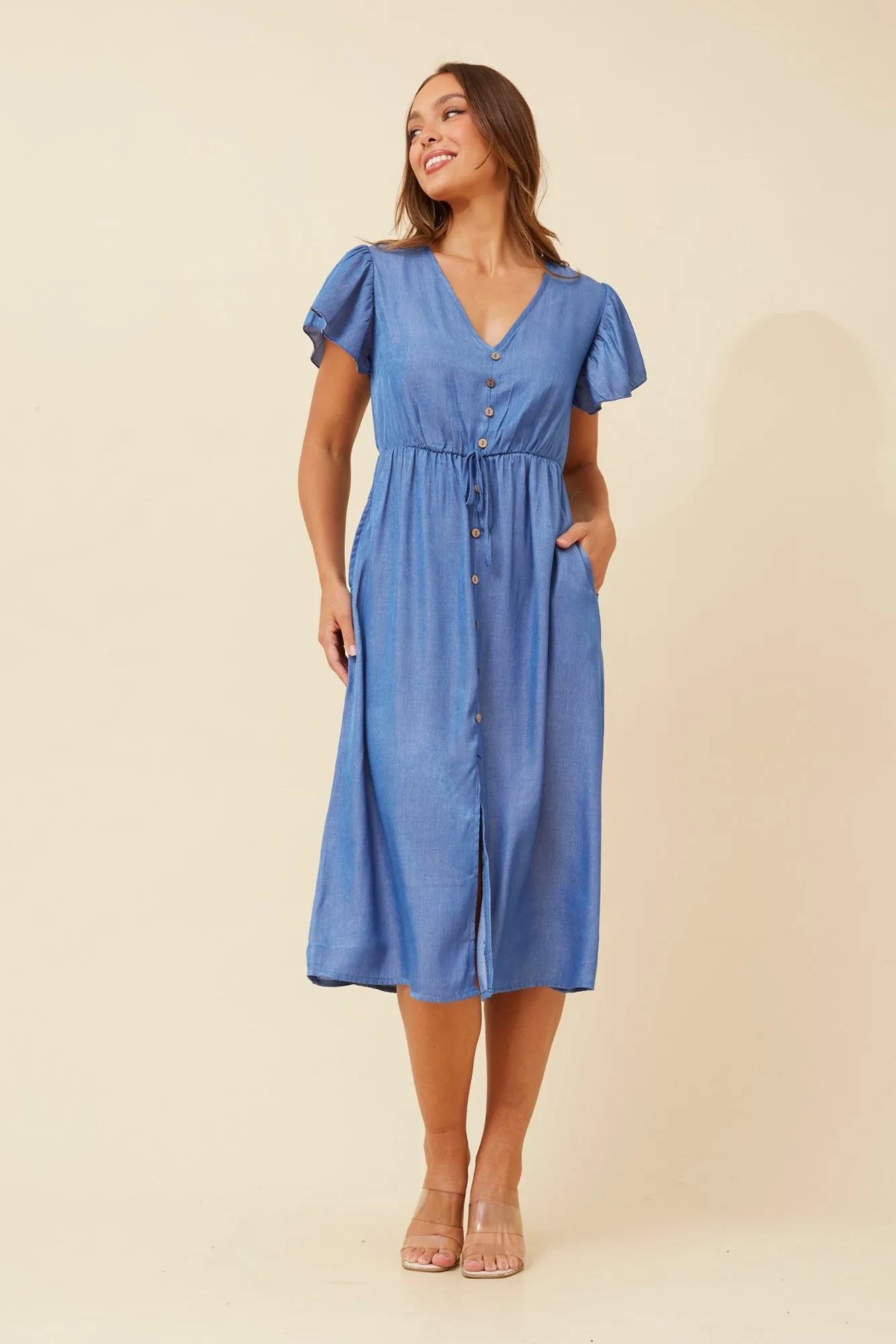 Comfy Elegance TORELLE MIDI DRESS