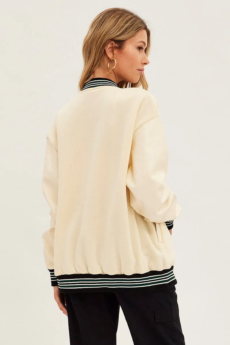 Green Jacket Long Sleeve Elegant Coat TearResistant Material