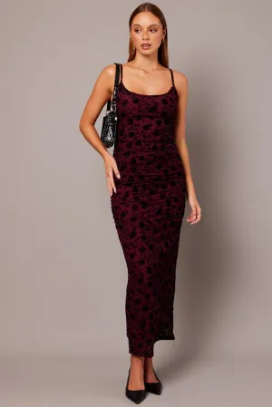 Red Bodycon Dress Singlet lightweight pants