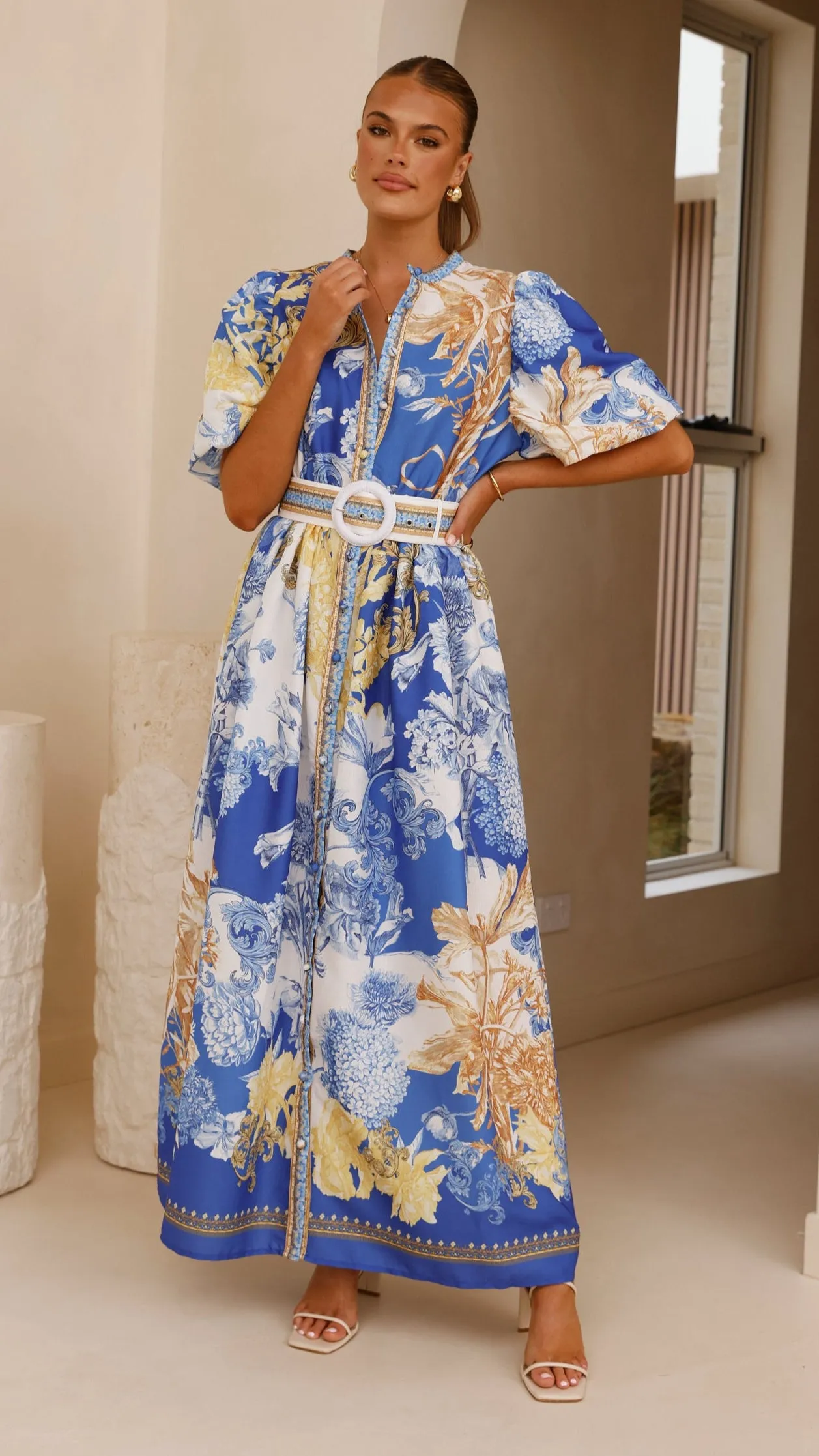 Dawn Calm Vania Maxi Dress - Blue Doll