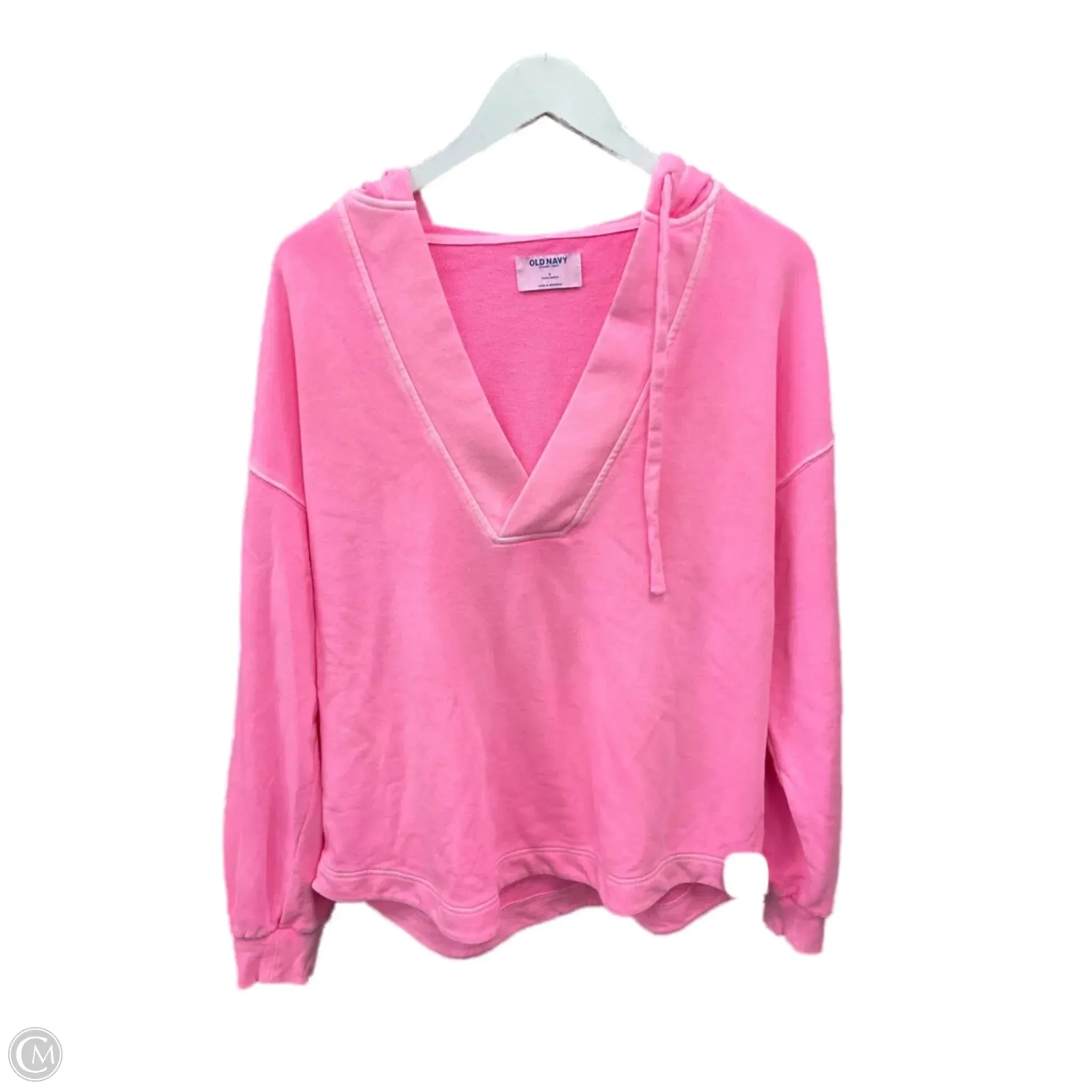 Sweatshirt Hoodie By Old Navy In Pink, Size: S premium fabric Functional Wear