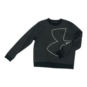 Sweatshirt Crewneck By Under Armour In Black, Size:Xl Glam Night