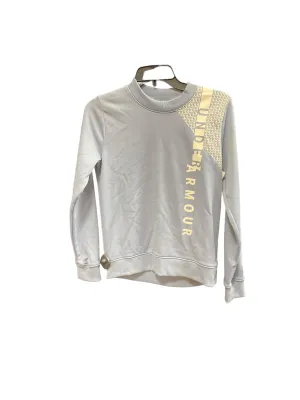 Blue Athletic Sweatshirt Crewneck Under Armour, Size Xs Organza Fit