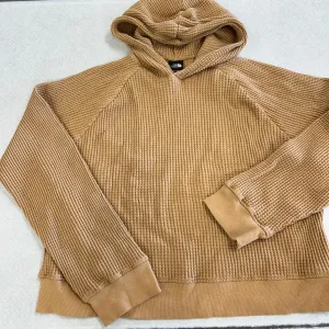 Athletic Sweatshirt Hoodie By The North Face In Tan, Size:M Stage Soul Earth Fit