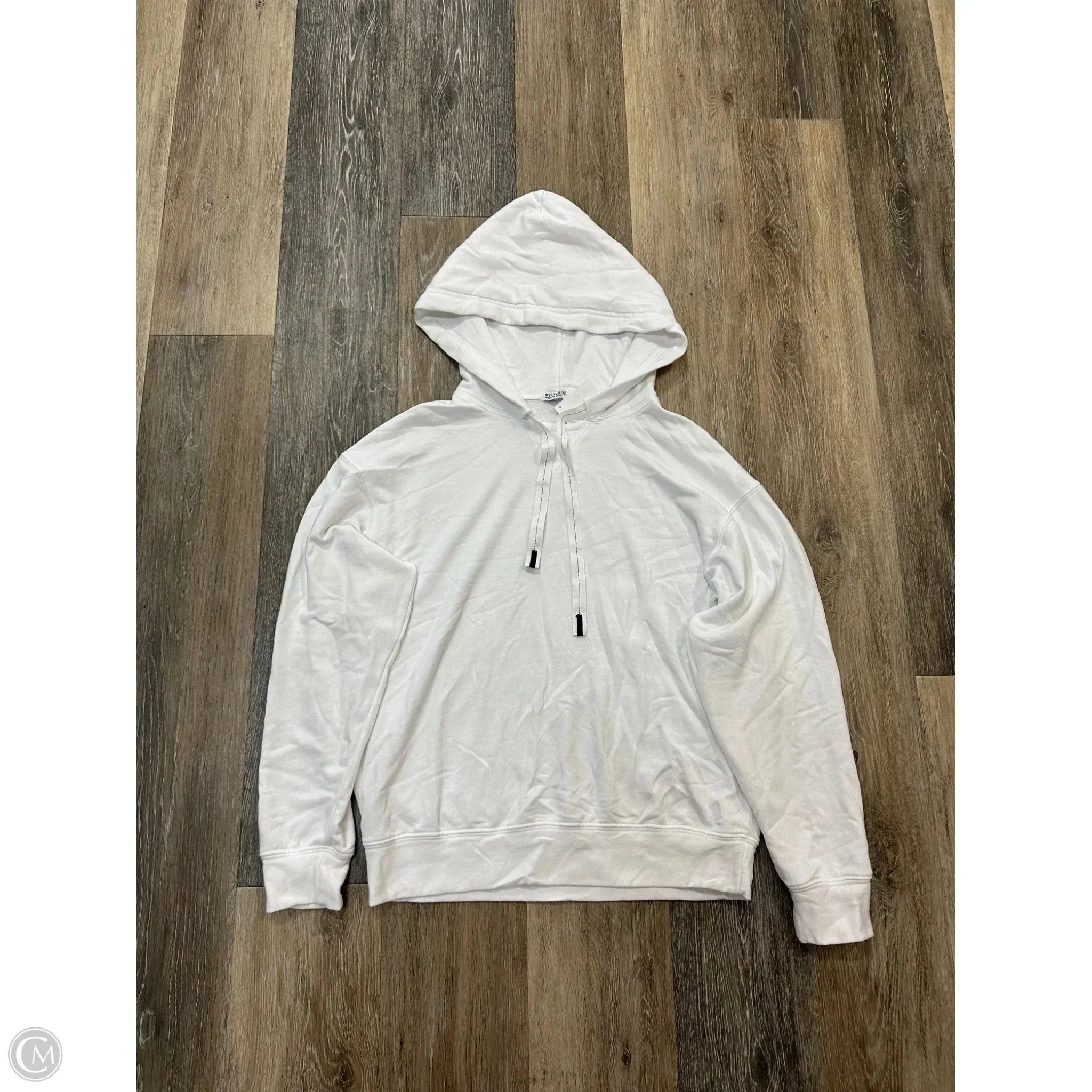 Classic Design Sweatshirt Hoodie By Stateside In White, Size: Xs