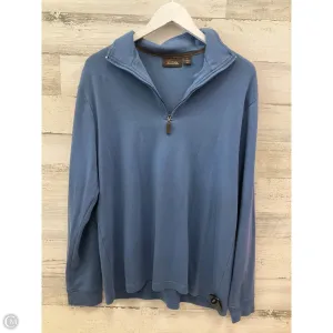 Compression Fit Athletic Sweatshirt Collar By Eddie Bauer In Blue, Size: M