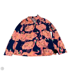 Sweatshirt Designer By Lilly Pulitzer In Blue & Pink, Size: S Winter Protection