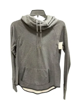 Athletic Sweatshirt Hoodie By Athleta In Grey, Size: S DurableStitching Spring Glow