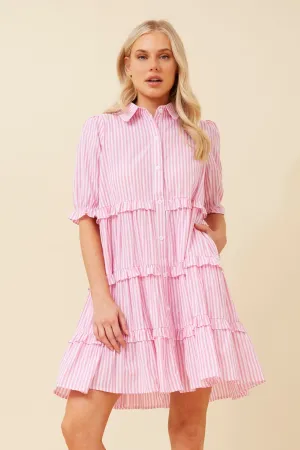 athletic shoes KIMBERLY STRIPE PRINT DRESS