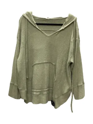 Sweatshirt Hoodie By Easel In Tan, Size: S LightweightKnit Ice Fit