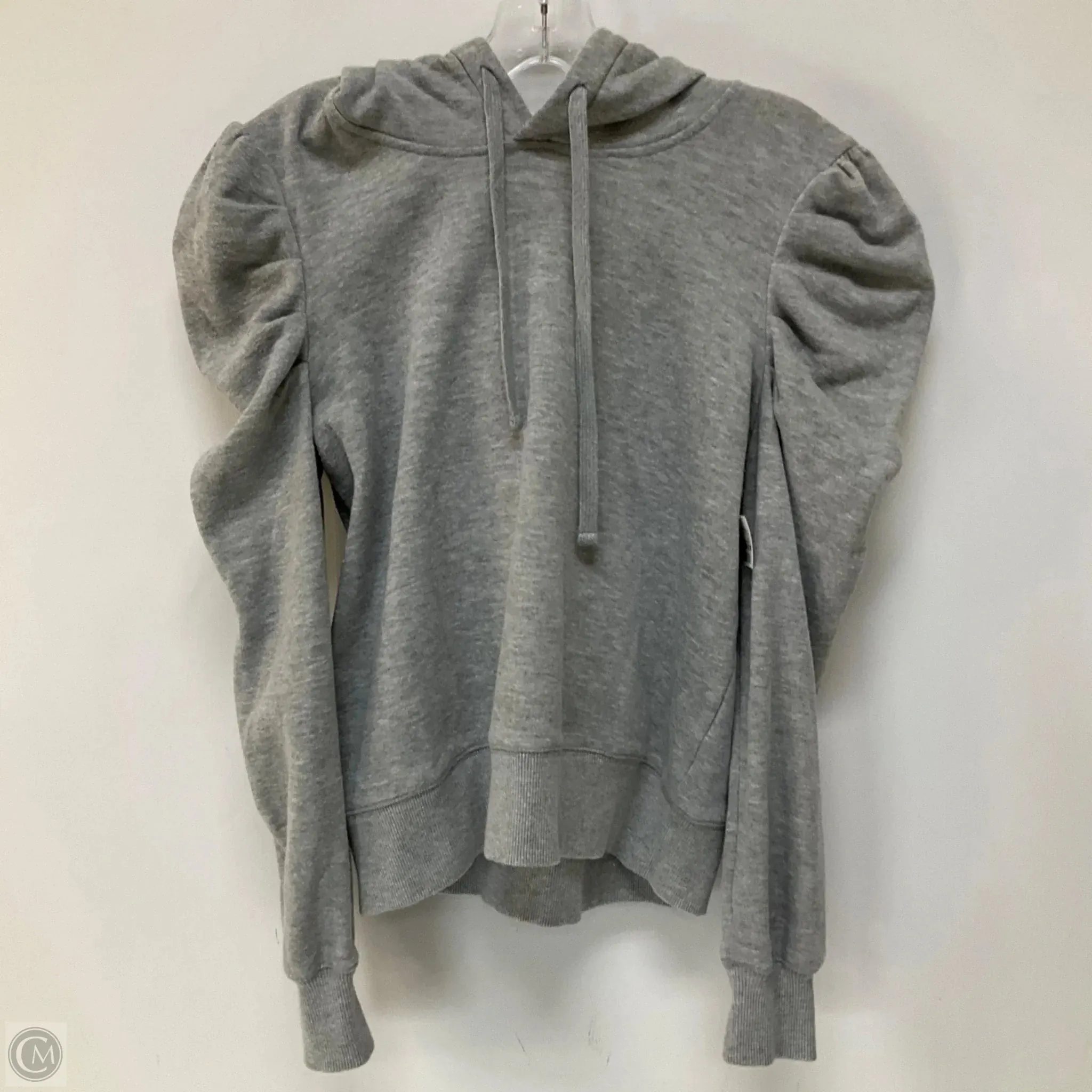 Insulated Outerwear Sweatshirt Designer By Rebecca Minkoff In Grey, Size: Xs