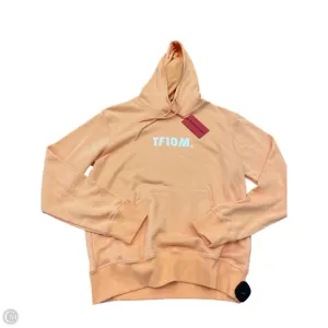 SmoothZipper Comfort sleepwear Sweatshirt Hoodie By Clothes Mentor In Orange, Size: M
