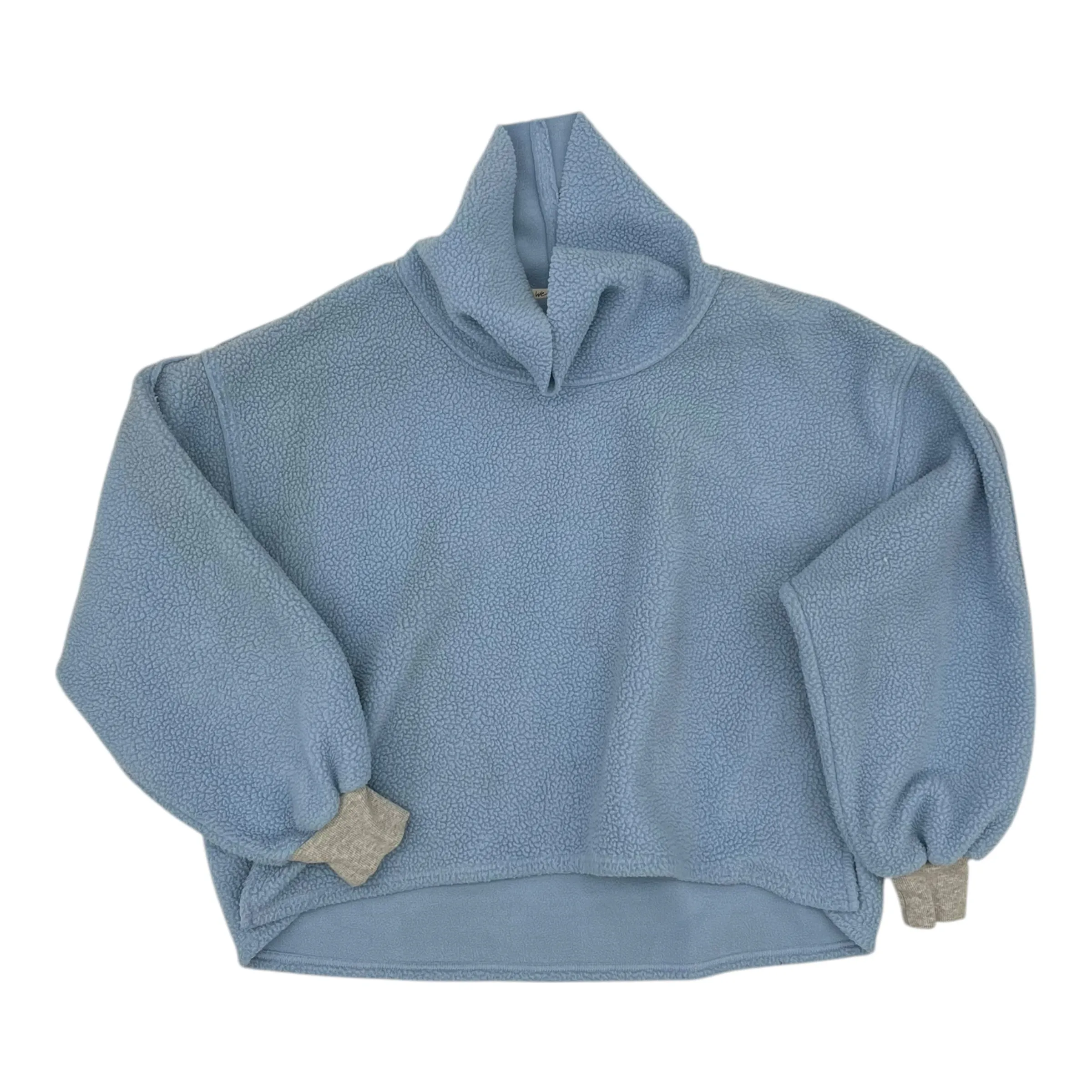 Sweatshirt Collar By We The Free In Blue, Size:M DoubleStitched Seams