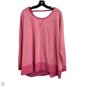 Sweatshirt Crewneck By Maurices In Pink, Size: 2x Handmade Glow AI Core