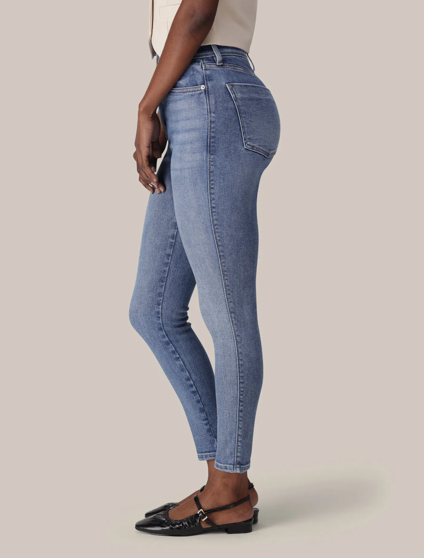 Trendy High Quality Hayley High-Rise Sculpt Jeans