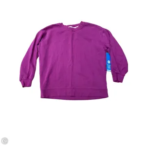Athletic Sweatshirt Crewneck By Lululemon In Pink, Size: S Ice Fit