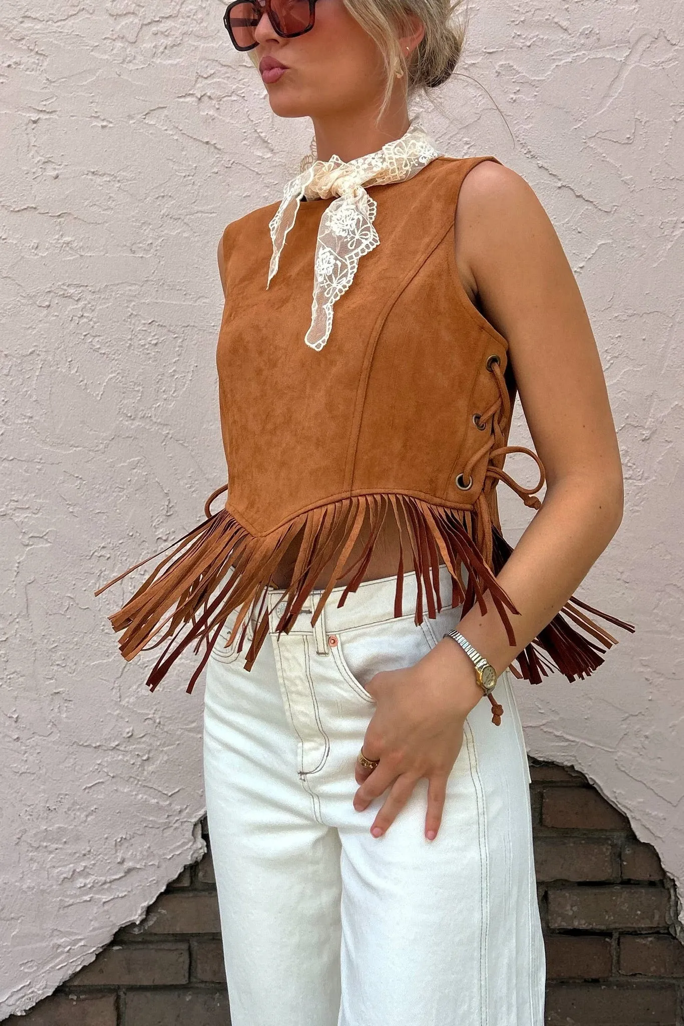 Layered Cut Fonda Top