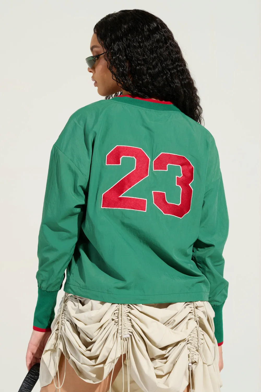 Breathable Material REAL CHICAGO GIRL PULL OVER SWEATSHIRT